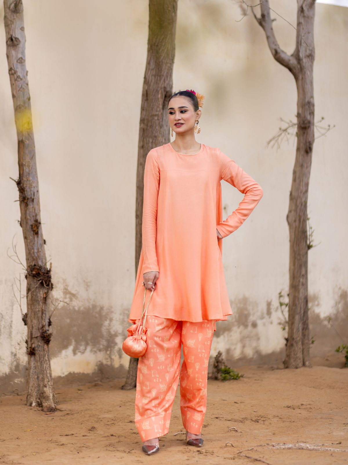02-Piece The Shaam Swiss Lawn Anarkali