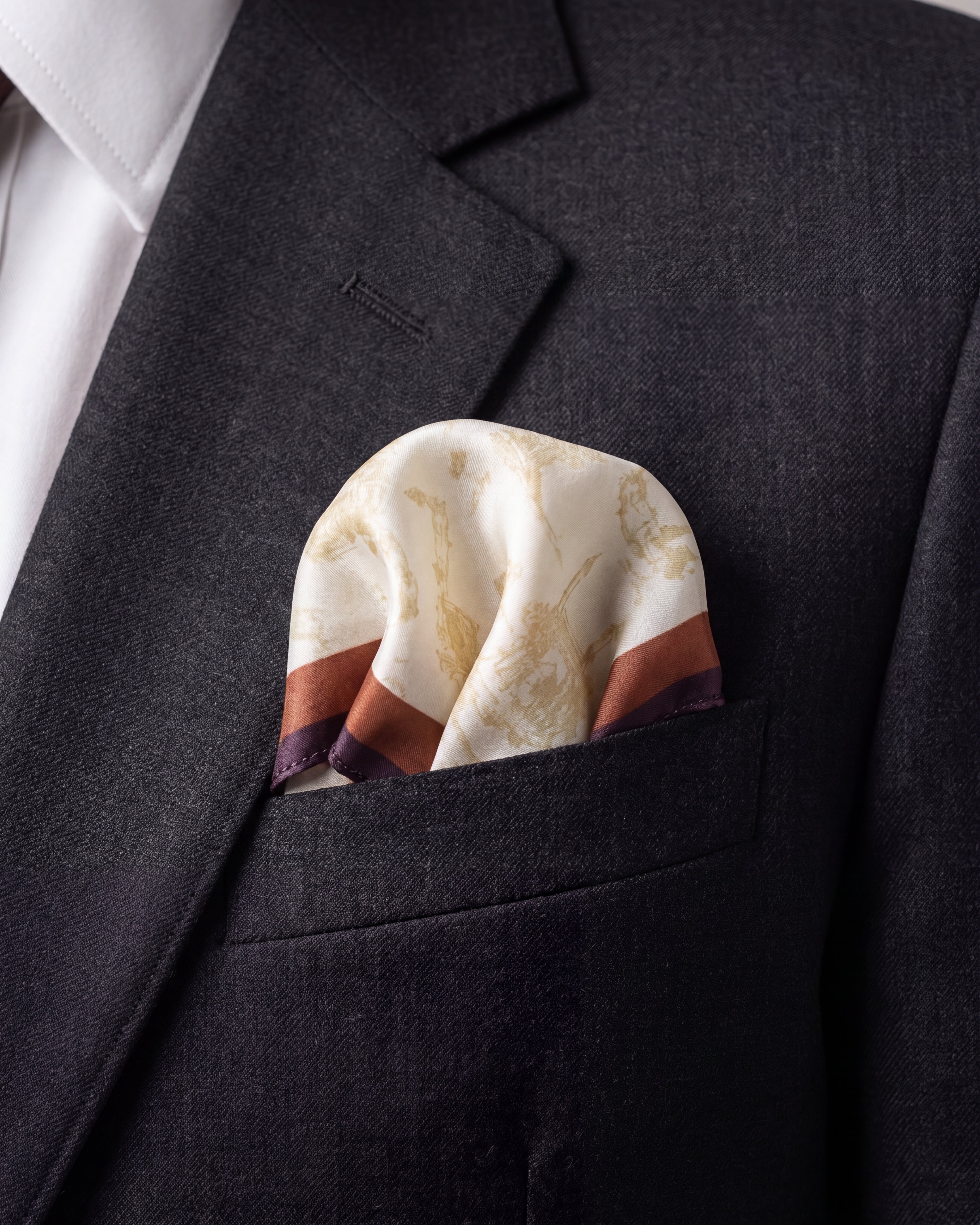 KARACHI TOILE - POCKET SQUARE
