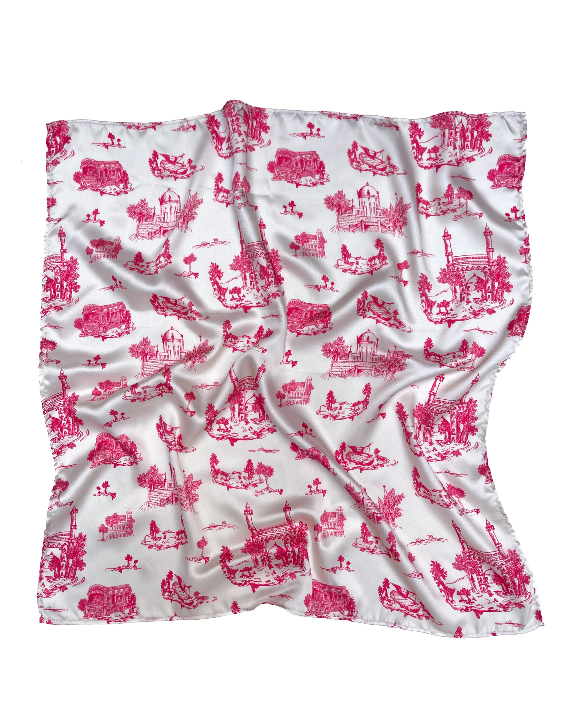 The Karachi Toile French Headwrap