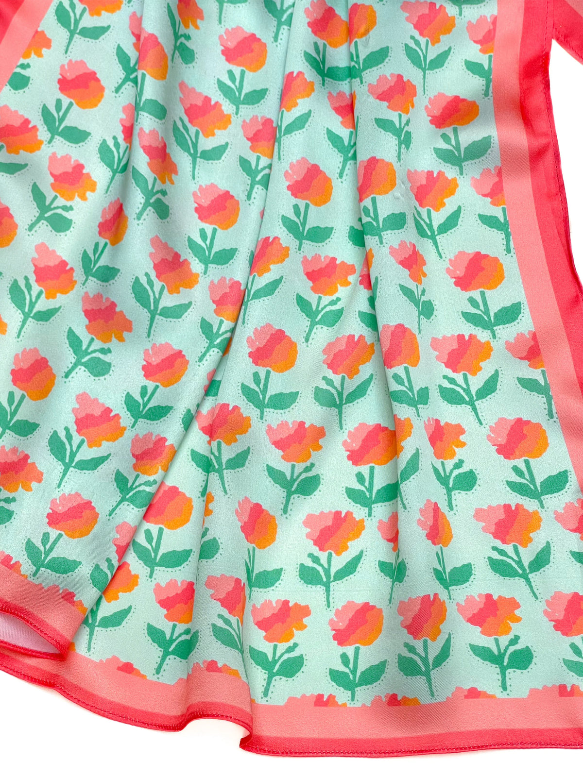 MARIGOLD SCARF - AQUA