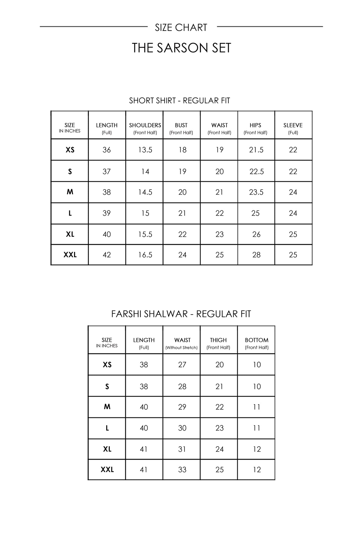 SARSON - KURTA SET