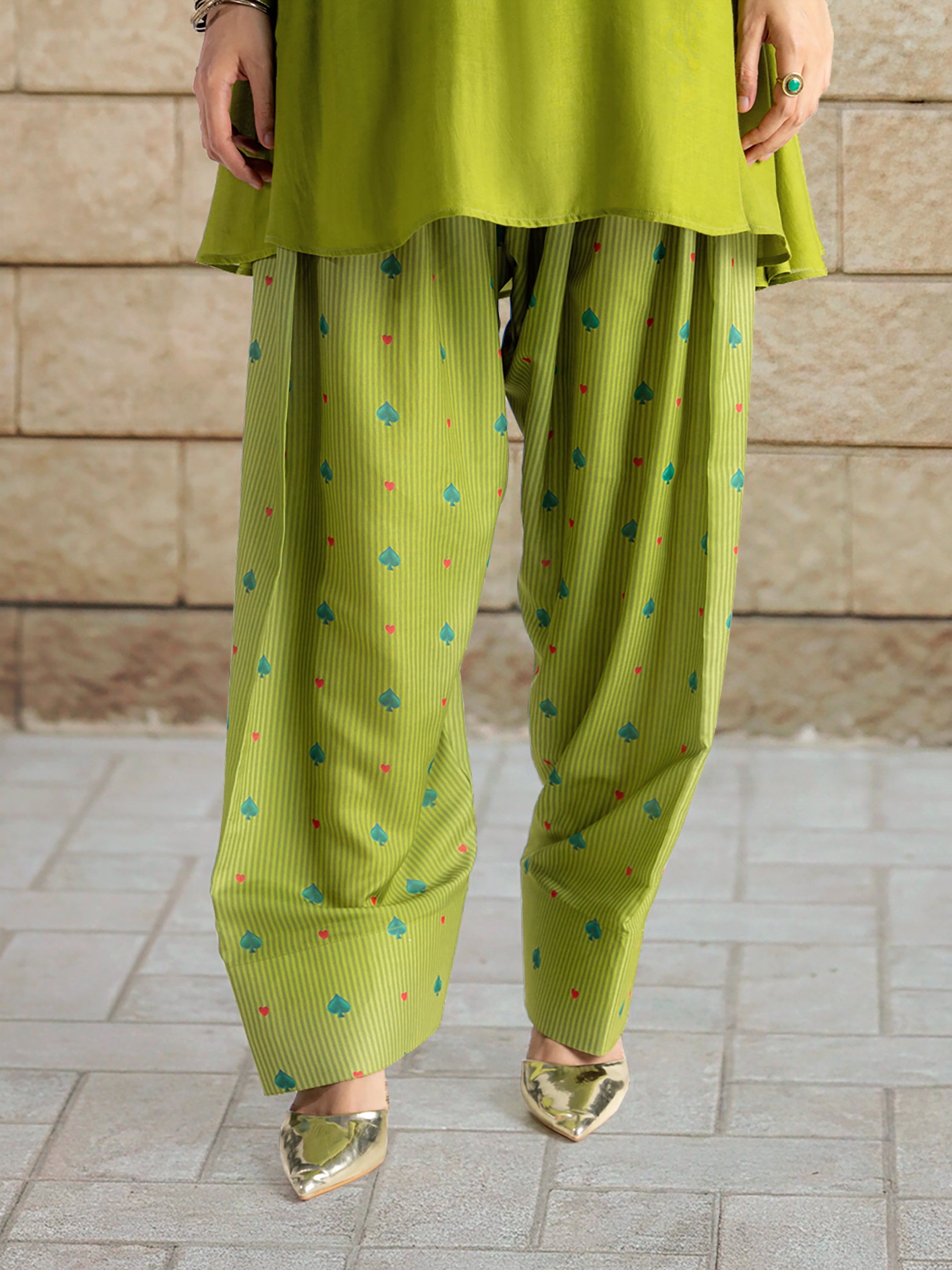 SABZ PAAN - ANARKALI SET