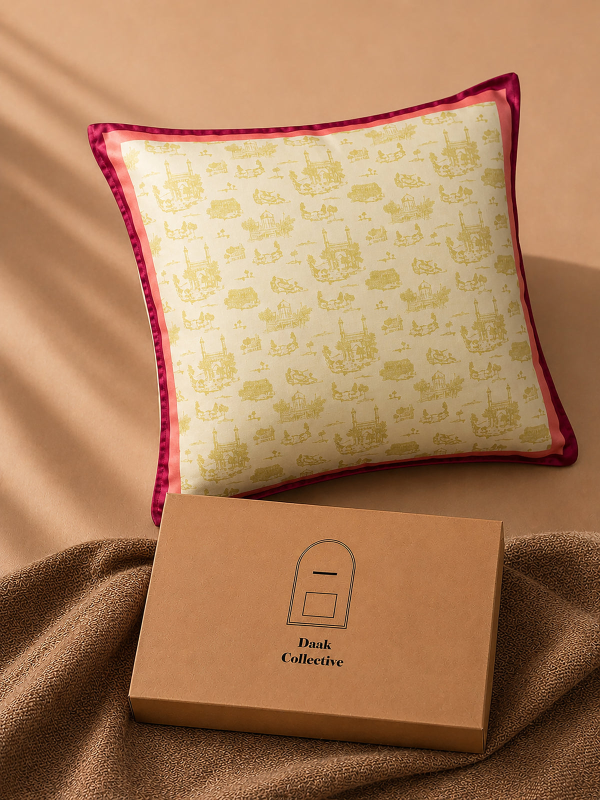 KARACHI CUSHIONS - PINK