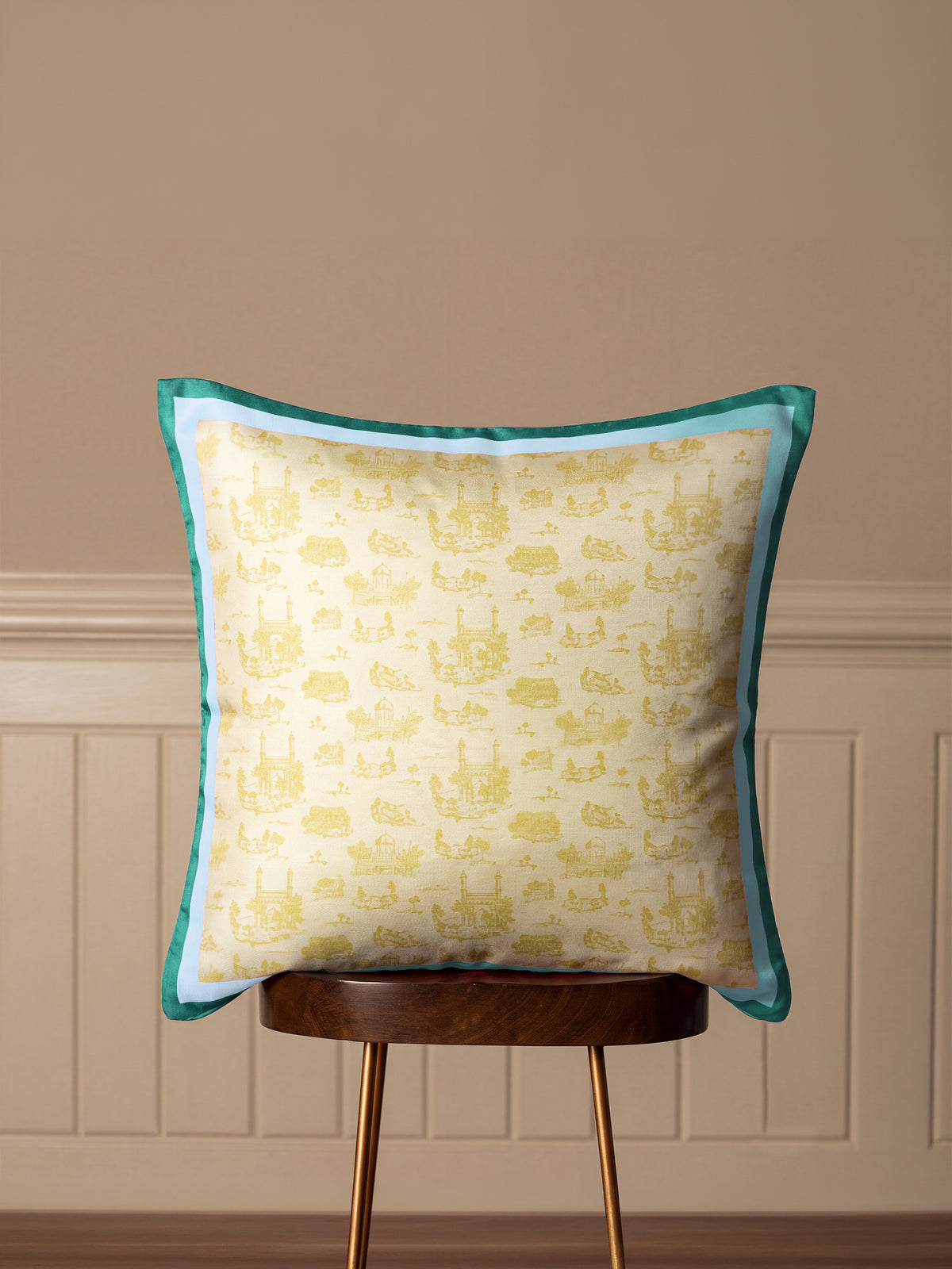 KARACHI CUSHIONS - BROWN