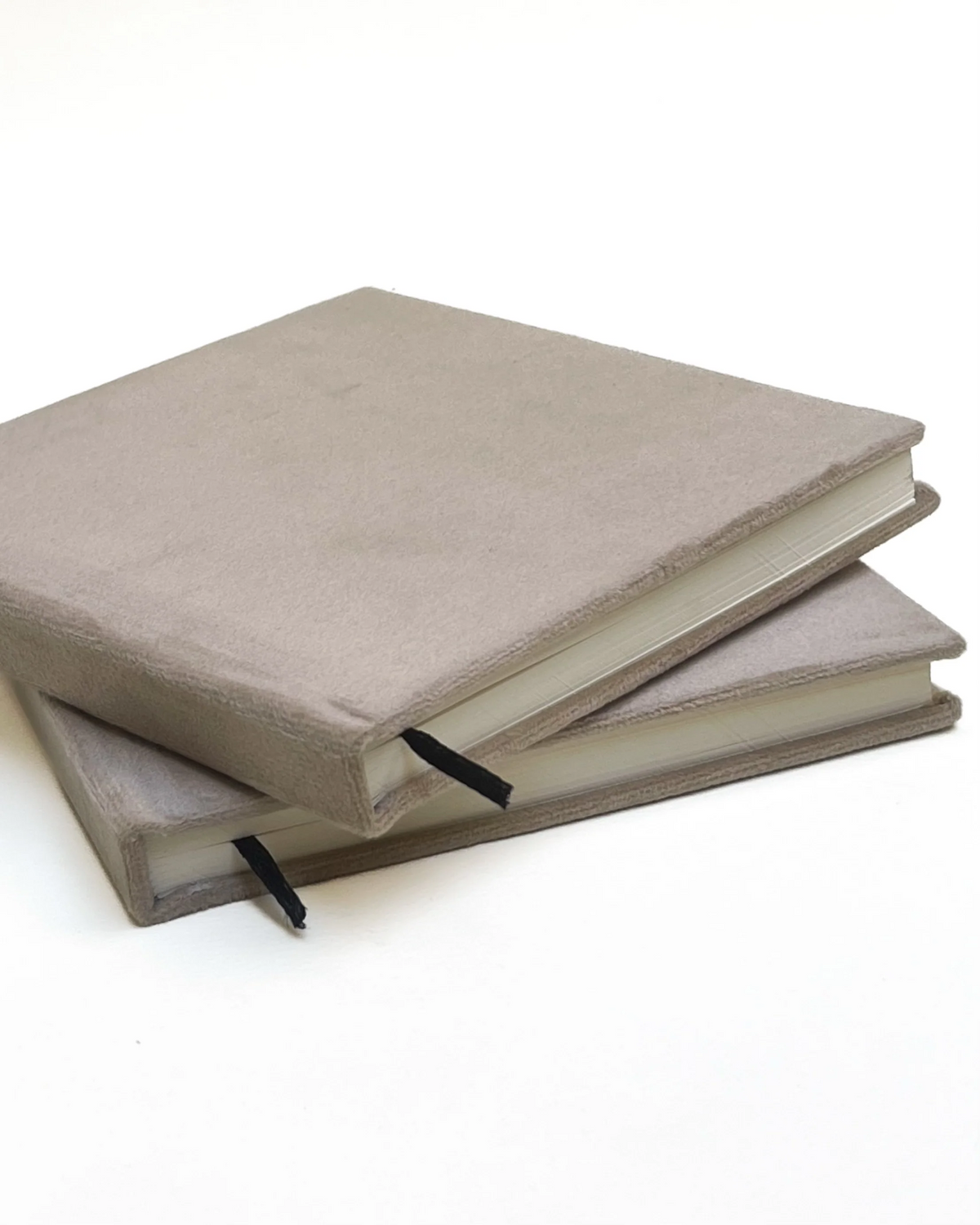 MINI VELVET JOURNAL - BEIGE
