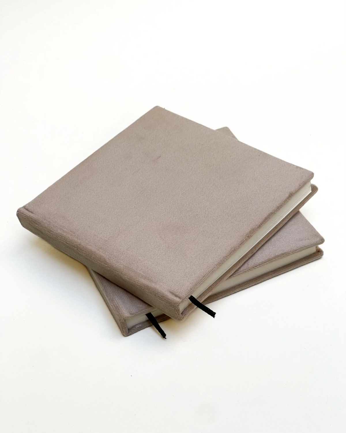 MINI VELVET JOURNAL - BEIGE