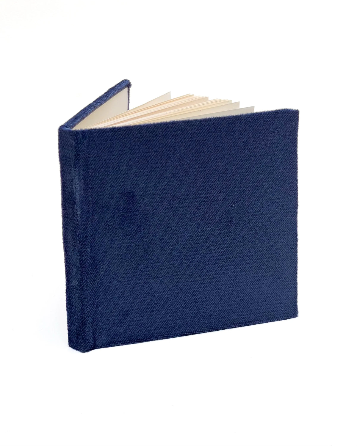 MINI VELVET JOURNAL - NAVY
