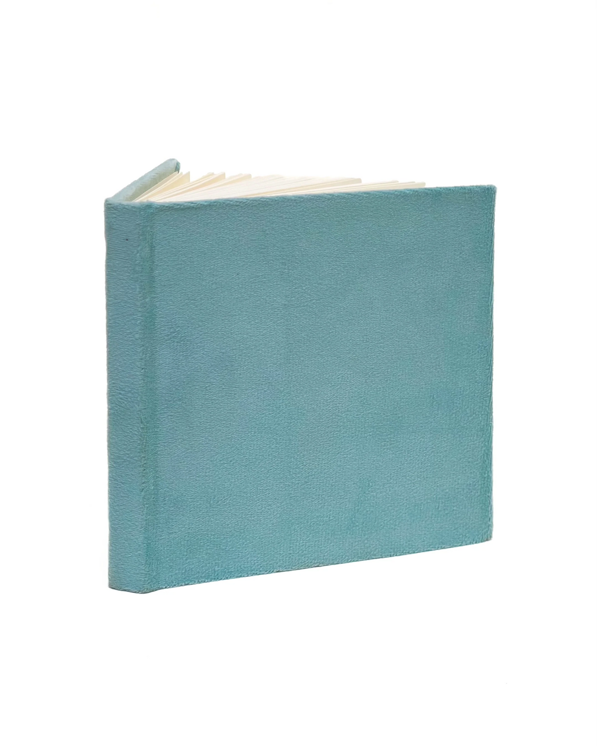 MINI VELVET JOURNAL - POWDER BLUE
