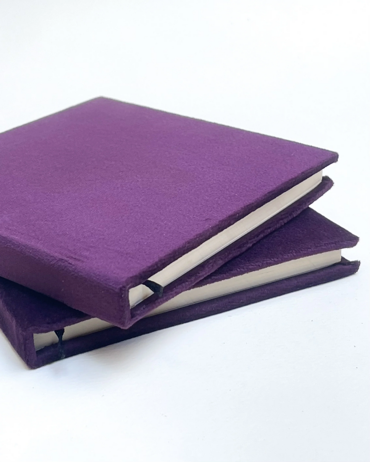 MINI VELVET JOURNAL - PLUM